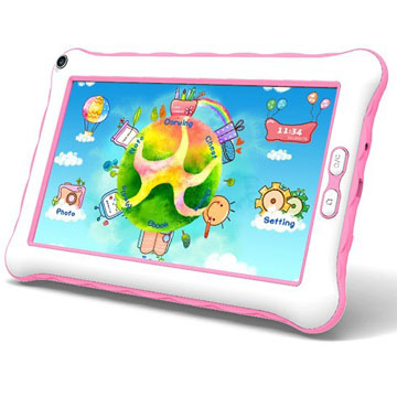 2014 New Design 7 inch Kids Tablet With Parents Control Dual Core Android 4.2