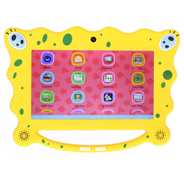 7 inch HD Screen Children OS SpongeBob Tablet for Kids