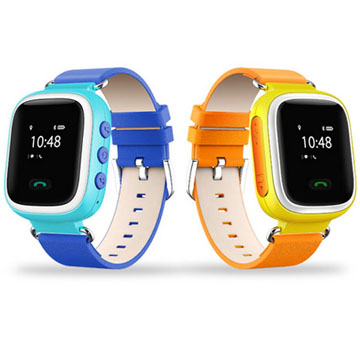 Popular Emergency GPS Tracker Children Kids Smart GPS Watch With SIM Card Slot SOS Phone Call Voice Message